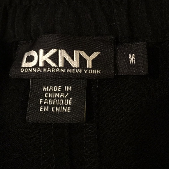 DKNY casual tuxedo style pants - Picture 2 of 4